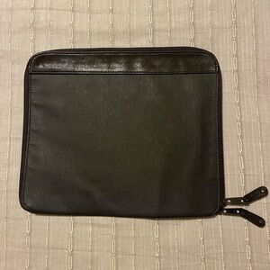 Andrew Marc Brown Leather Men's Document Bag
